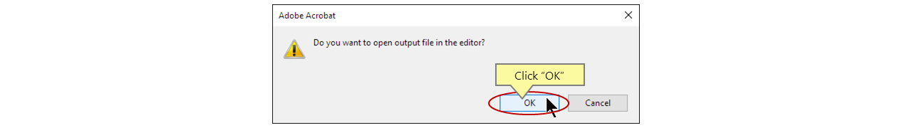 Open the file in the editor